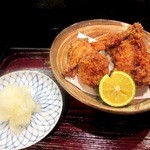 斗々屋 - 河豚の唐揚げ、チャンと料理されています！旨い！