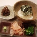 おにく 花柳 - お茶漬け