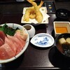 Kagonoya - 2種のまぐろ丼 天ぷら付
