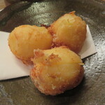 割烹　梅津 - 小芋の唐揚げ
