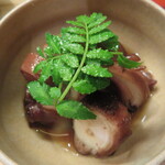 割烹　梅津 - 蛸の柔らか煮