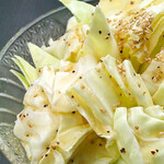 salted cabbage