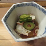 割烹　梅津 - 蛸の酢の物