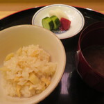 味 ふくしま - お食事　筍ご飯