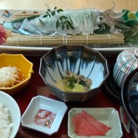 対馬のどぐろとイカ活き造り 博多 魚蔵 都ホテル店 - 