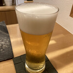 鮨 くぼた - 生ビール