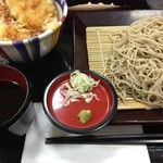 こぜん - ミニ天丼ともり蕎麦2