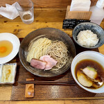 Ramen FeeL - つけ麺 出汁卵 ライス