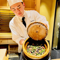 日本料理 柳燕 - ◎新進気鋭の料理人の野呂さん。二枚目。