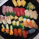 九州料理・京野菜 EZOYA - 特上握り寿し 2,200円×3(税込)