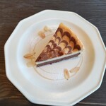 cafe しずく - しずくチーズケーキココア風味