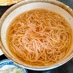 甚五郎 - 出汁が美味しい温蕎麦！