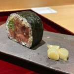 銀座 しのはら - 鮪の太巻き