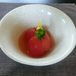 みのわ竹輪邸 - トマトの土佐酢漬け