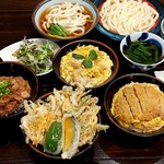 府中 武蔵野うどん - 料理写真:ランチ限定！選べる丼うどんランチセット