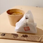 食べさせたくなるお米 むすびや - 豚汁セット 500円