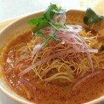 JICA関西 - 今月のエスニックランチ(ASEAN料理)のカオソイ(タイのカレーヌードル)