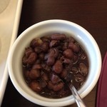 あんじゅ - こちらも自家製の大納言あずき