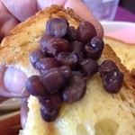 あんじゅ - 大納言あずきをつけて