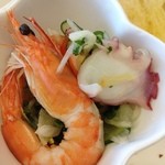 あんじゅ - 蛸と海老が入り豪華版。