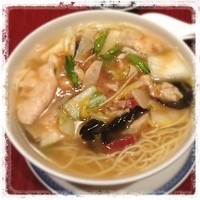 中国料理 桃花林 - 五目汁そば。
                一日一麺？