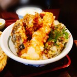 奥藤本店 - 天丼セットの天丼