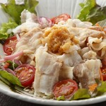 Kinako pork shabu-shabu salad