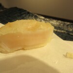 てんぷら 拓 - ホタテ２断面