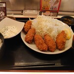 てけてけ - 瀬戸内海産カキフライ(ご飯少なめ)