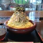 Sarato Ga - 冷やしねぎざるつけ麺（大盛）