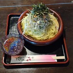 Sarato Ga - 冷やしねぎざるつけ麺（大盛）