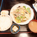 へっぽこ - 野菜いため定食　650円