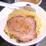 麺屋武蔵　武骨相傳 - 白つけ麺 チャーシュー＋麺　2022.4.19