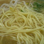 ちから - 中華そばの麺