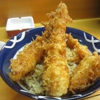 北新地 天富 - 海老天丼（￥1000）