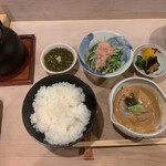 銀座 あさみ -  鯛茶漬け　¥1,800