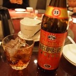 中国料理 青冥 - 紹興酒（古越龍山 陳年5年）