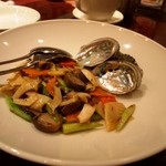 中国料理 青冥 - 活アワビのXO醤炒め