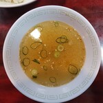 李朝園 - 定食のスープ