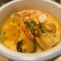 マヌエル タスカ ド ターリョ 丸の内店 - 魚介のリゾット