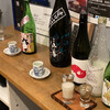 日本酒片手にポンカタ