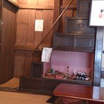 腰掛庵 - 2013.2　2階への階段