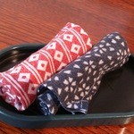 腰掛庵 - 2013.2　おしぼり