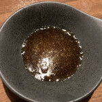 炭焼肉 石田屋。 - 焼きしゃぶ用のタレ