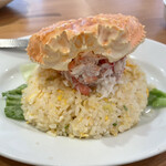 中華飯店 キンサン - こぼれ蟹レタス炒飯