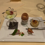 日光金谷ホテル - アミューズ5点盛り