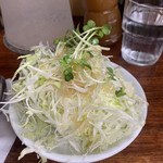 馬場南海 - 昨日のカツカレーにつくサラダ