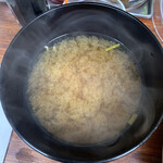 馬場南海 - 今日のかきたまよりかたまりの玉子のみそ汁