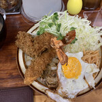 馬場南海 - 今日のエビフライしょうが焼き