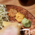 覚王山とんかつ わだ福 - 粒マスタード、マスタード、山葵☆